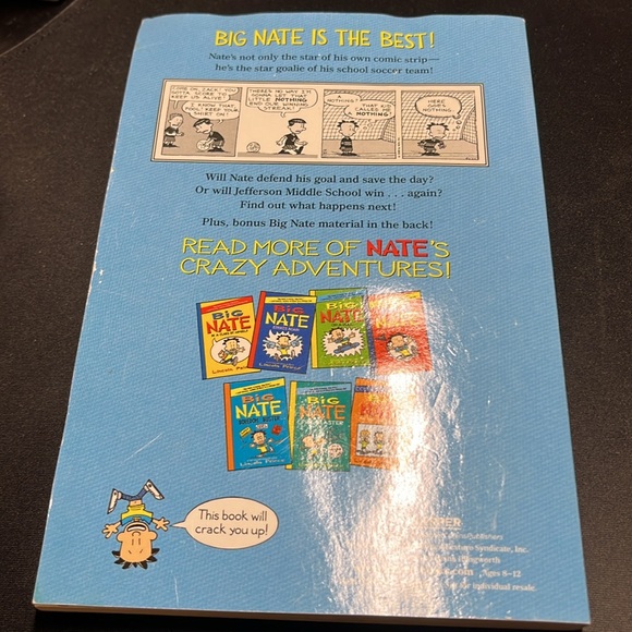 Big Nate here goes nothing book! - Picture 2 of 2